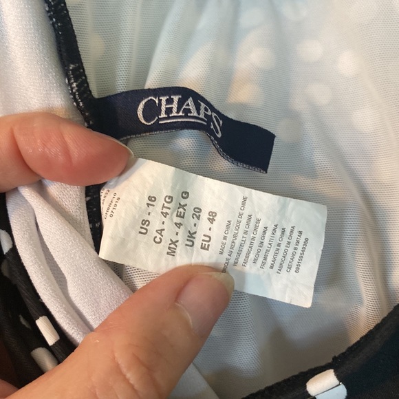 Chaps One piece bathing suit - Picture 3 of 4
